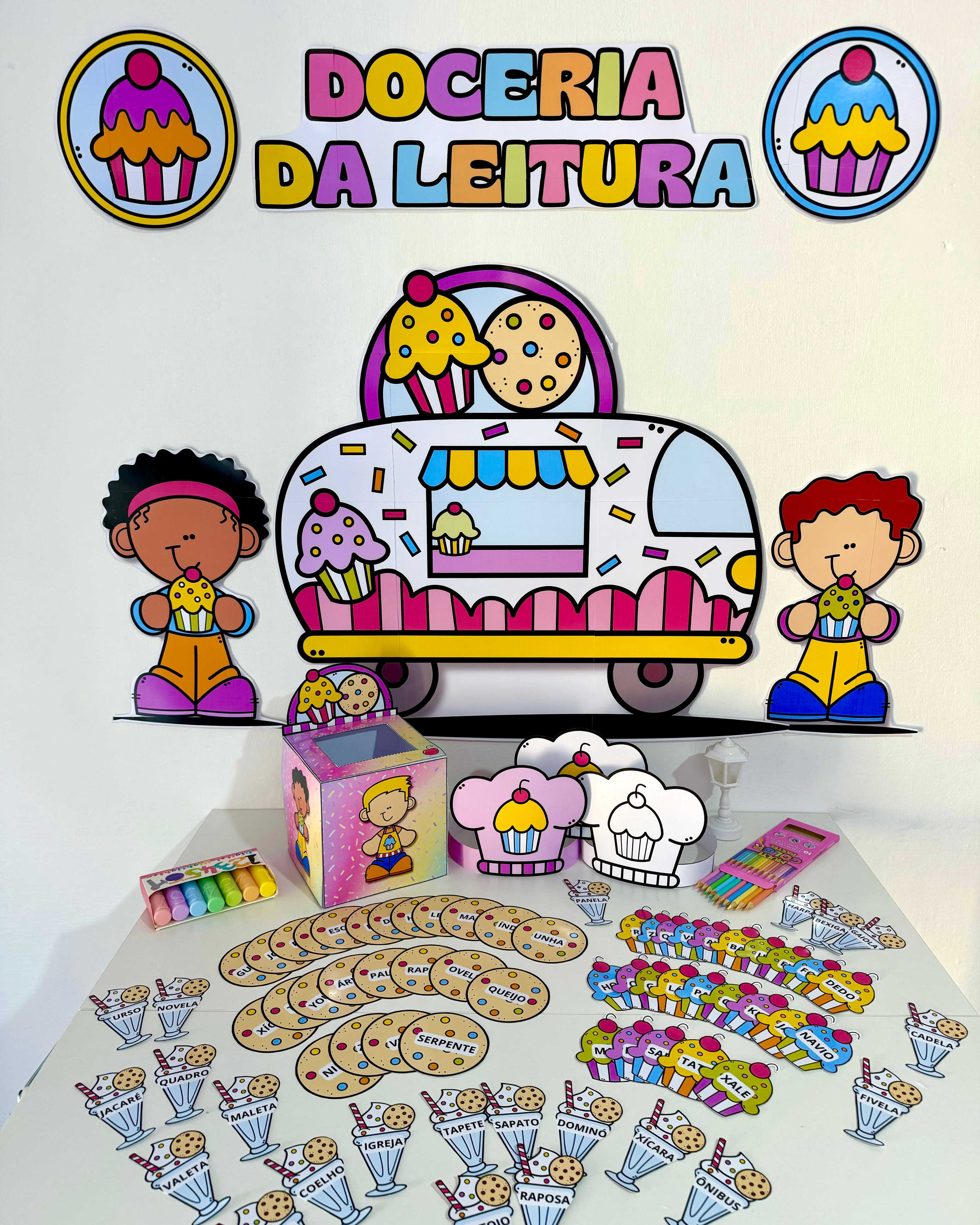 Kit Doceria da Leitura