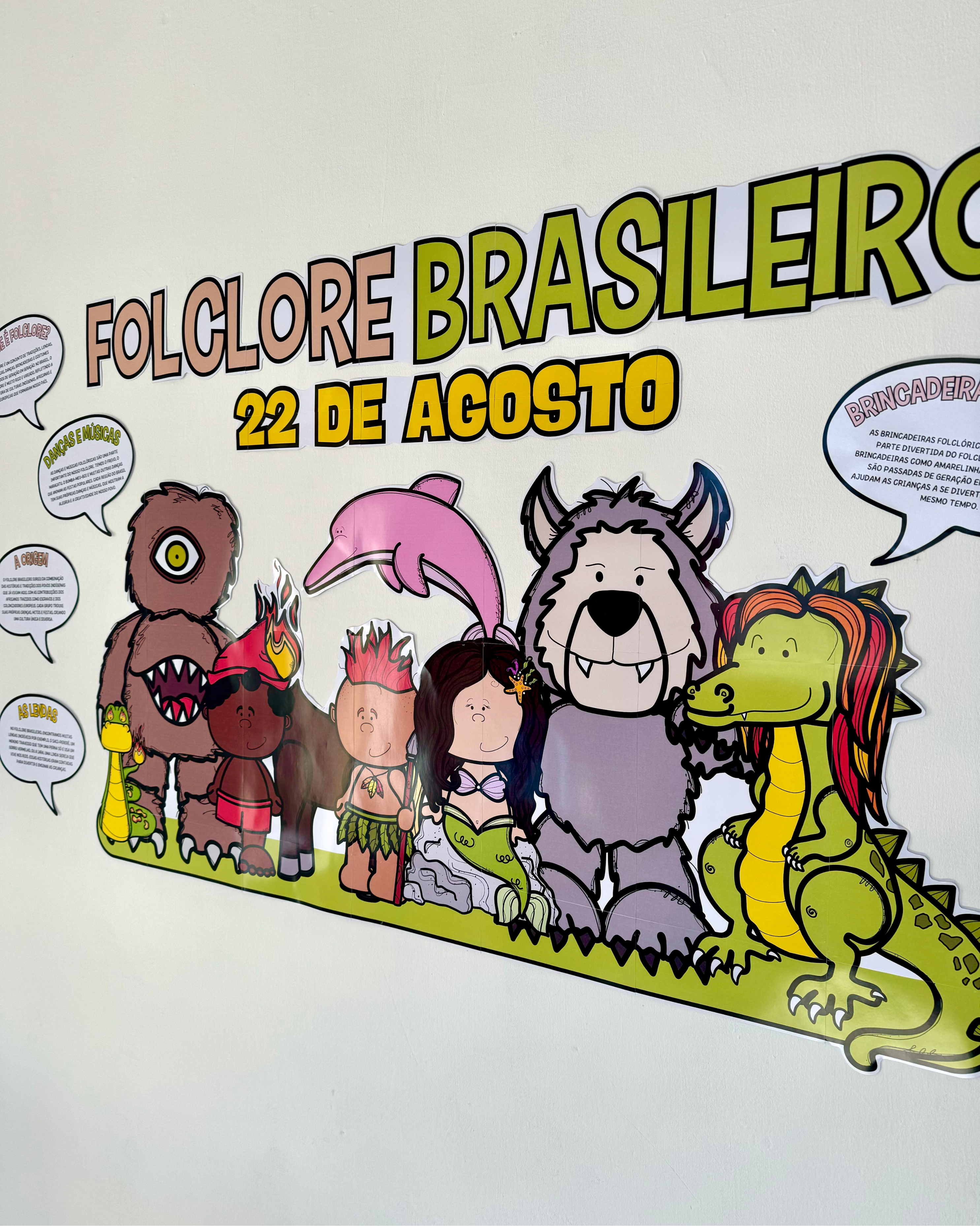 Painel Informativo - Folclore Brasileiro