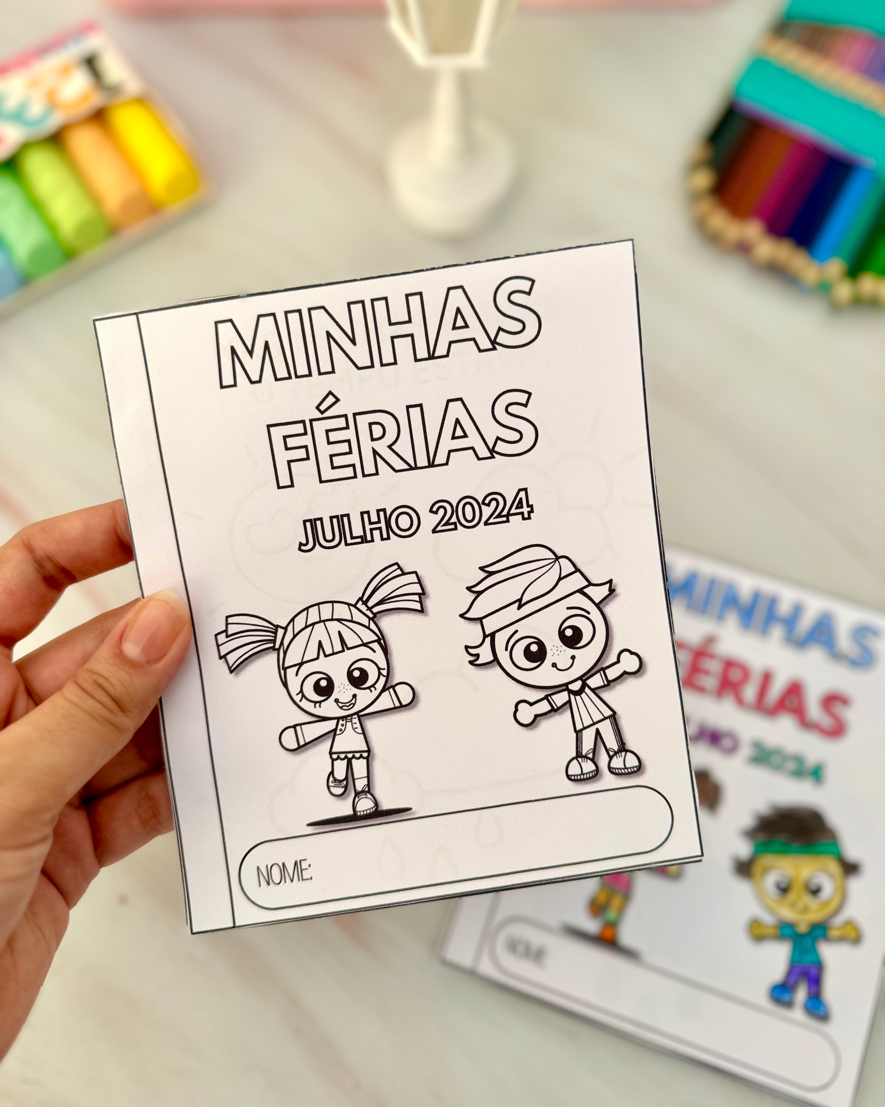 Revistinha Minhas Férias