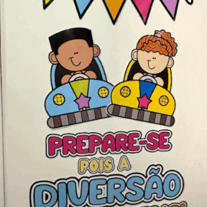 Painel e Sacolinha de  Volta às Aulas