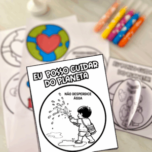 Livrinho “Eu posso cuidar do Planeta”