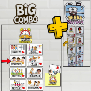 📅 Combo Rotina Organizada – Inclusão e Autonomia