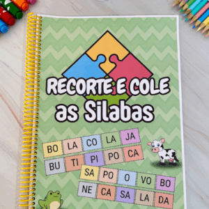 Recorte e cole as Sílabas