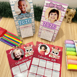 Calendário para Lembrancinha