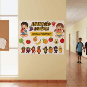 Mural Alimentação Saudável