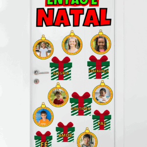 Decoração de Porta - Natal