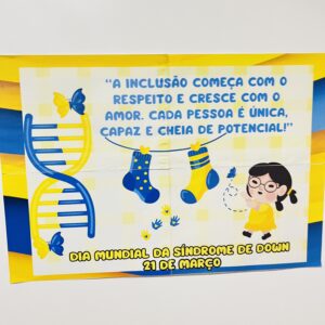 Painel Dia Mundial da Síndrome de Down
