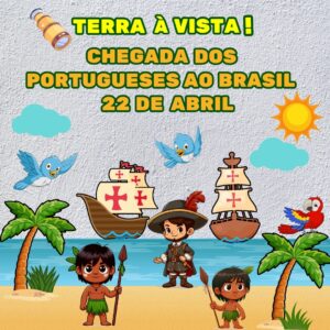 Kit Chegada dos Portugueses ao Brasil