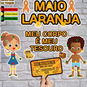 Kit Maio Laranja - Faça Bonito