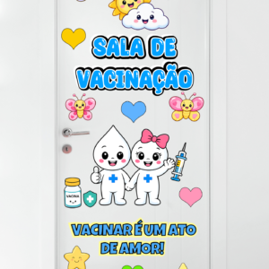 Painel de Porta – Sala de Vacinação