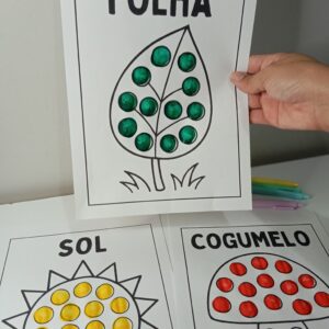 Pintura Sensorial Natureza