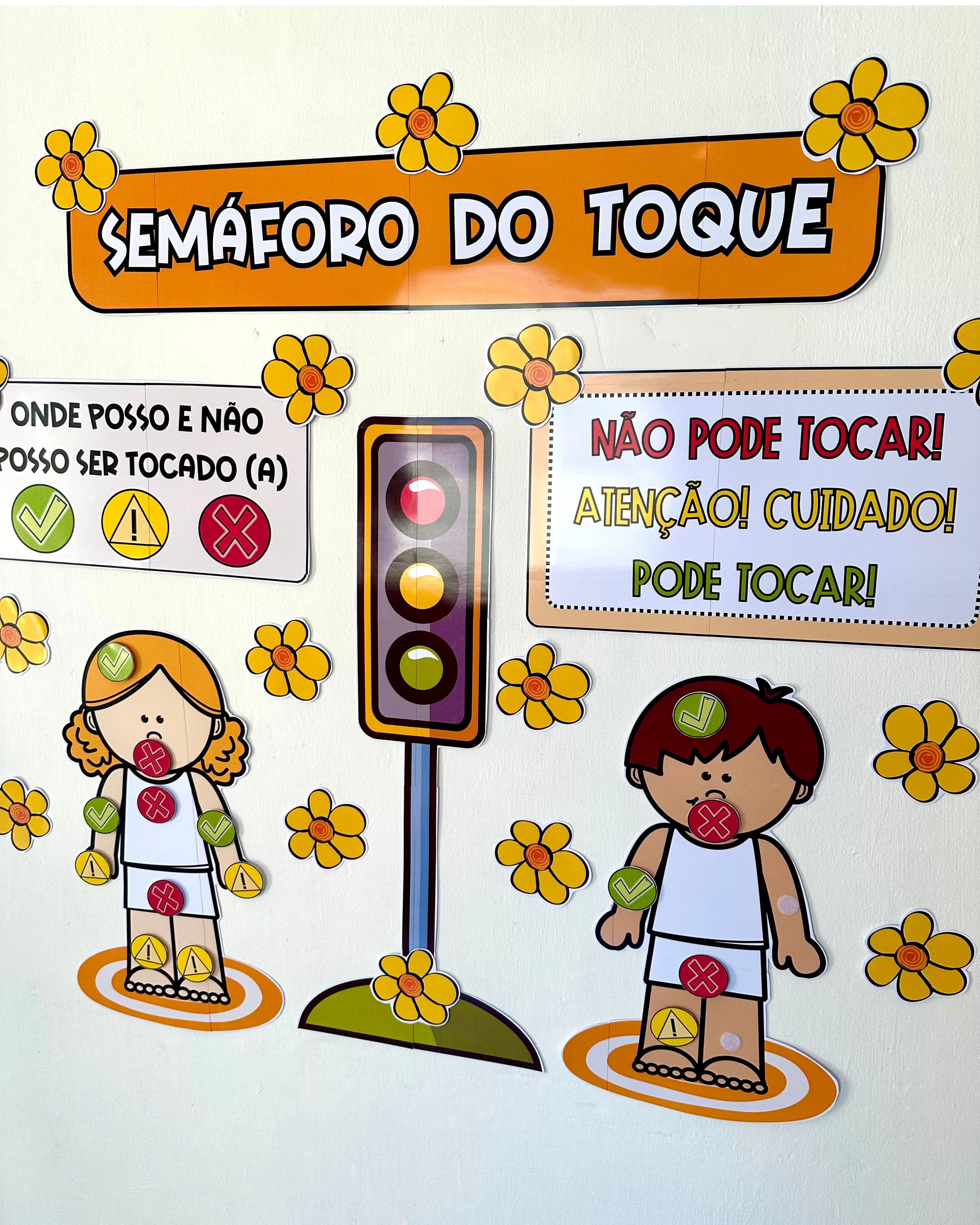 Semáforo do Toque Interativo