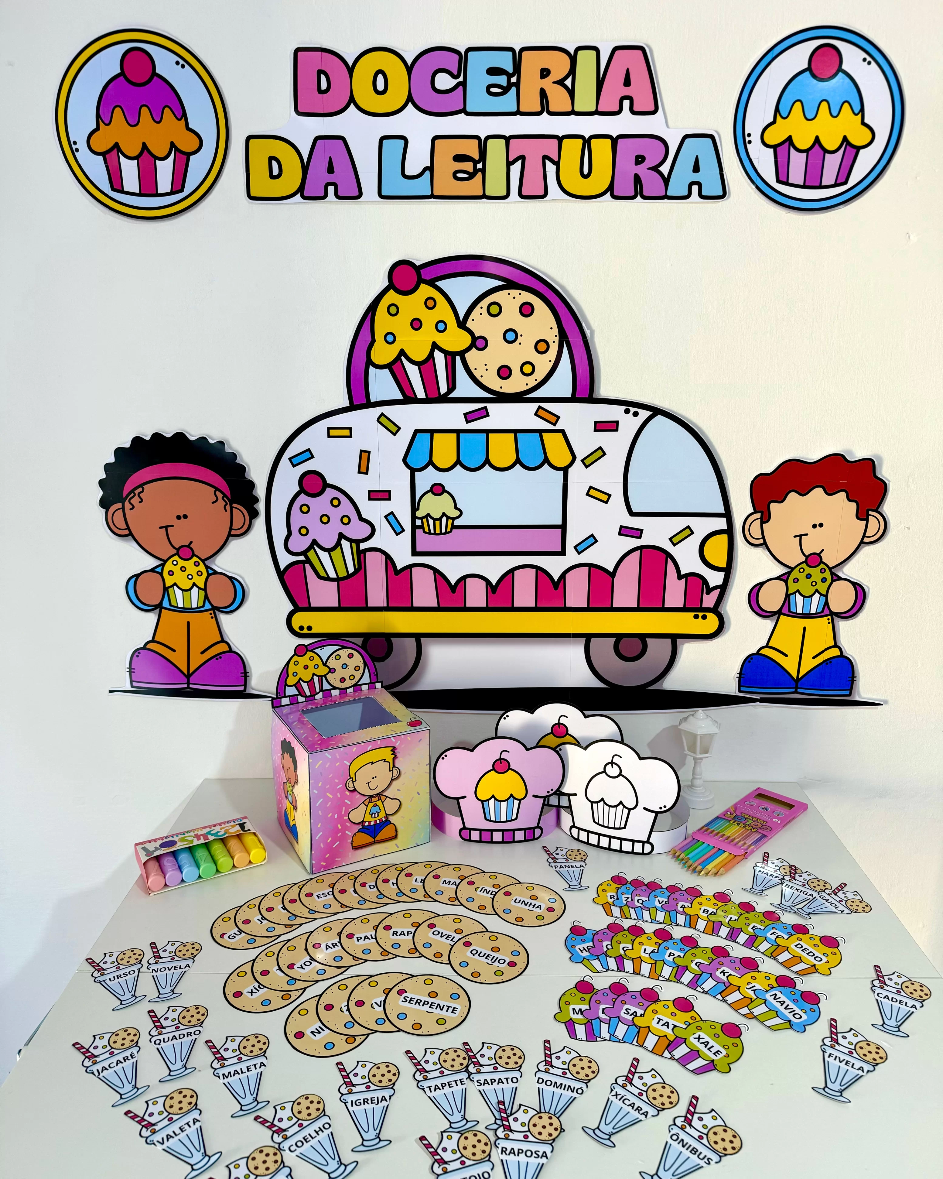 Kit Doceria da Leitura