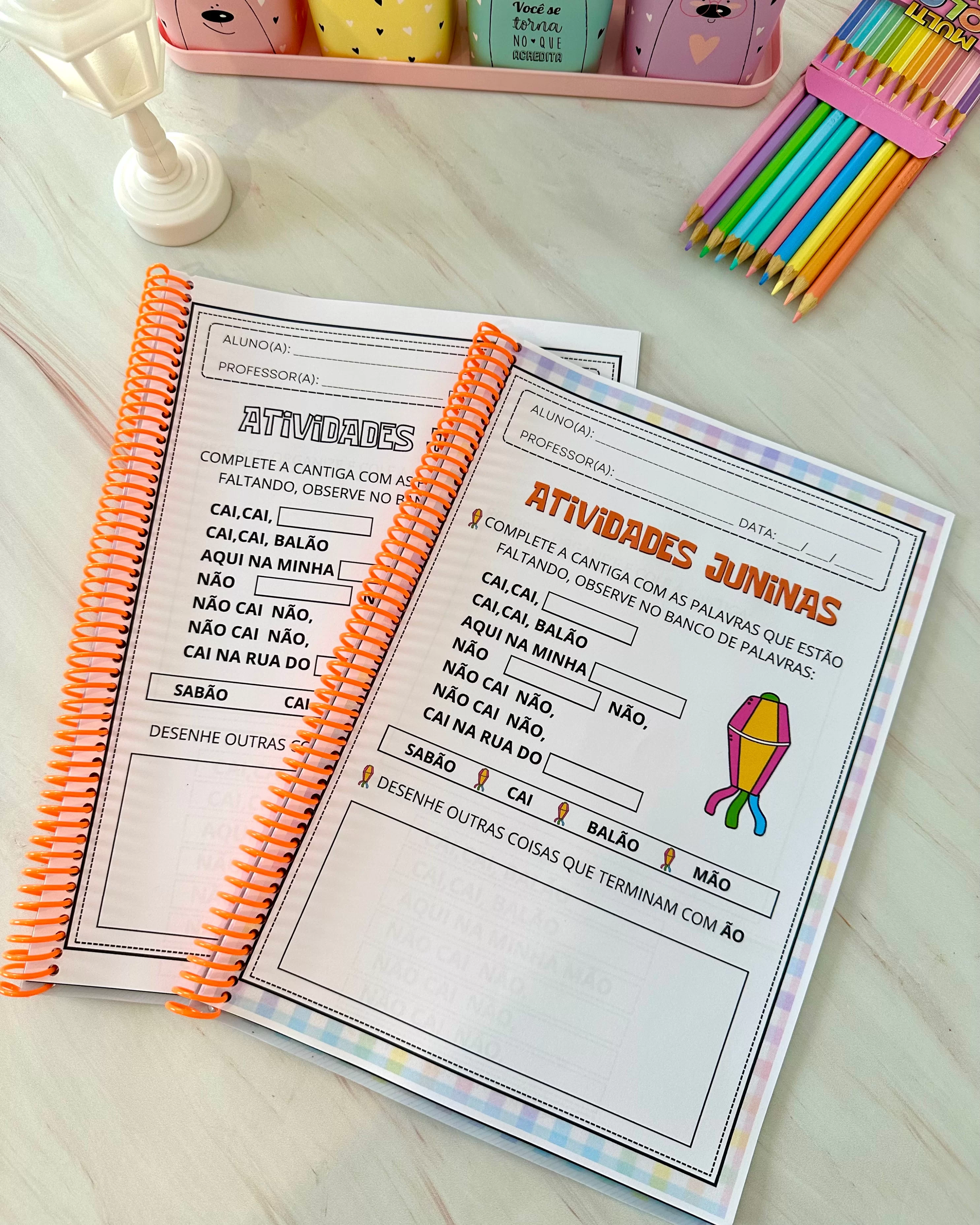 Apostila de atividades - Festa Junina
