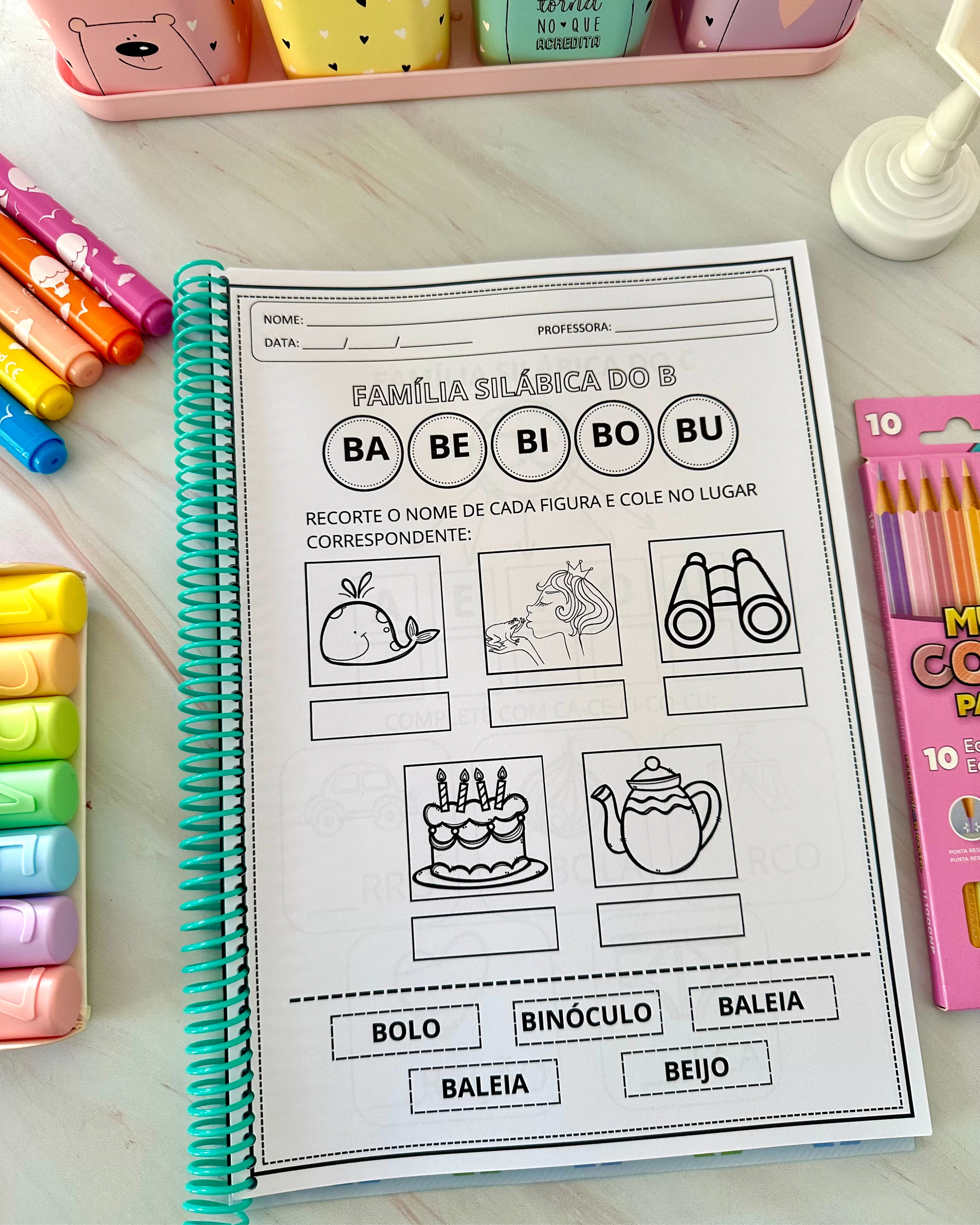 Apostila Sílabas Simples - Imagem 3