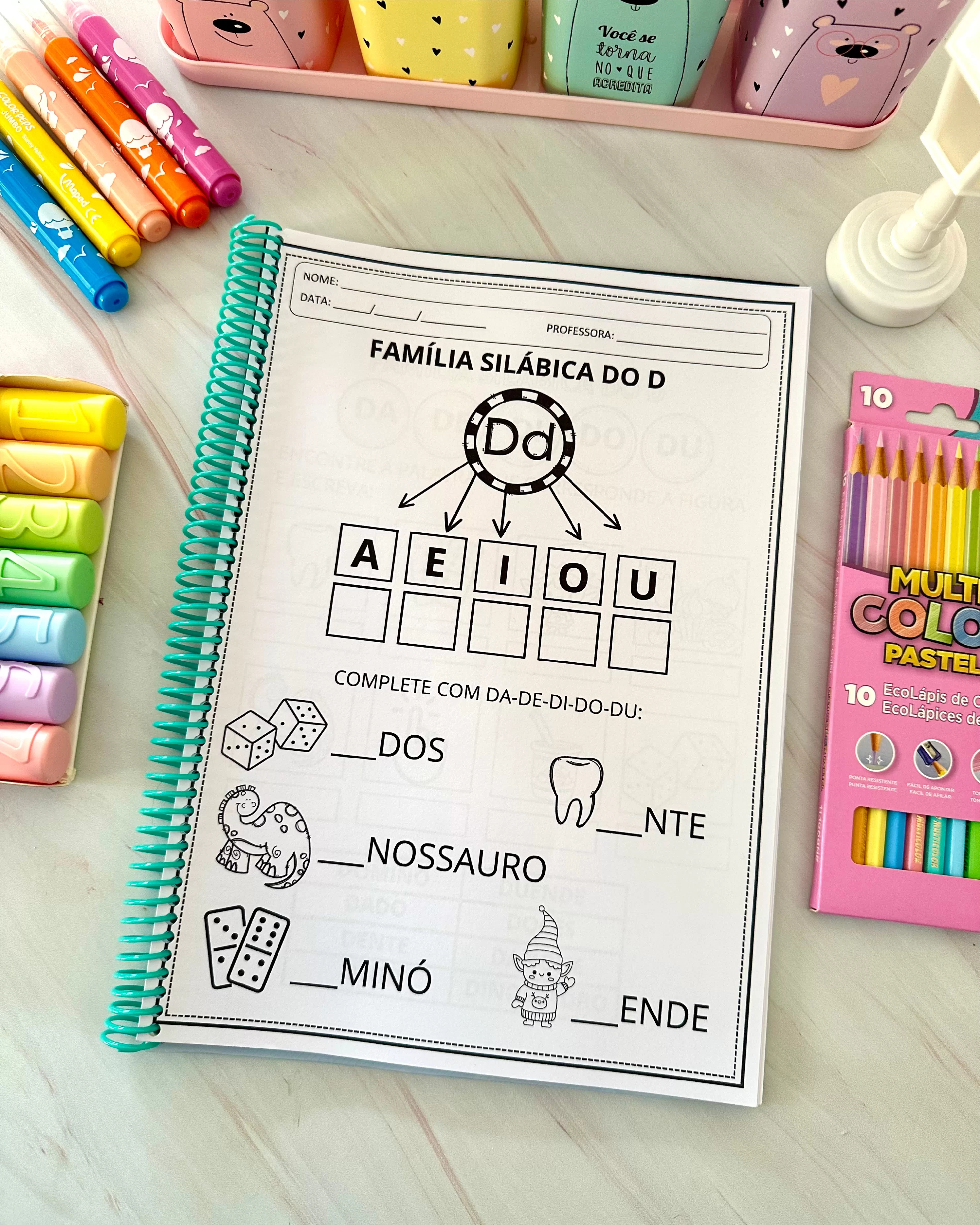 Apostila Sílabas Simples - Imagem 4