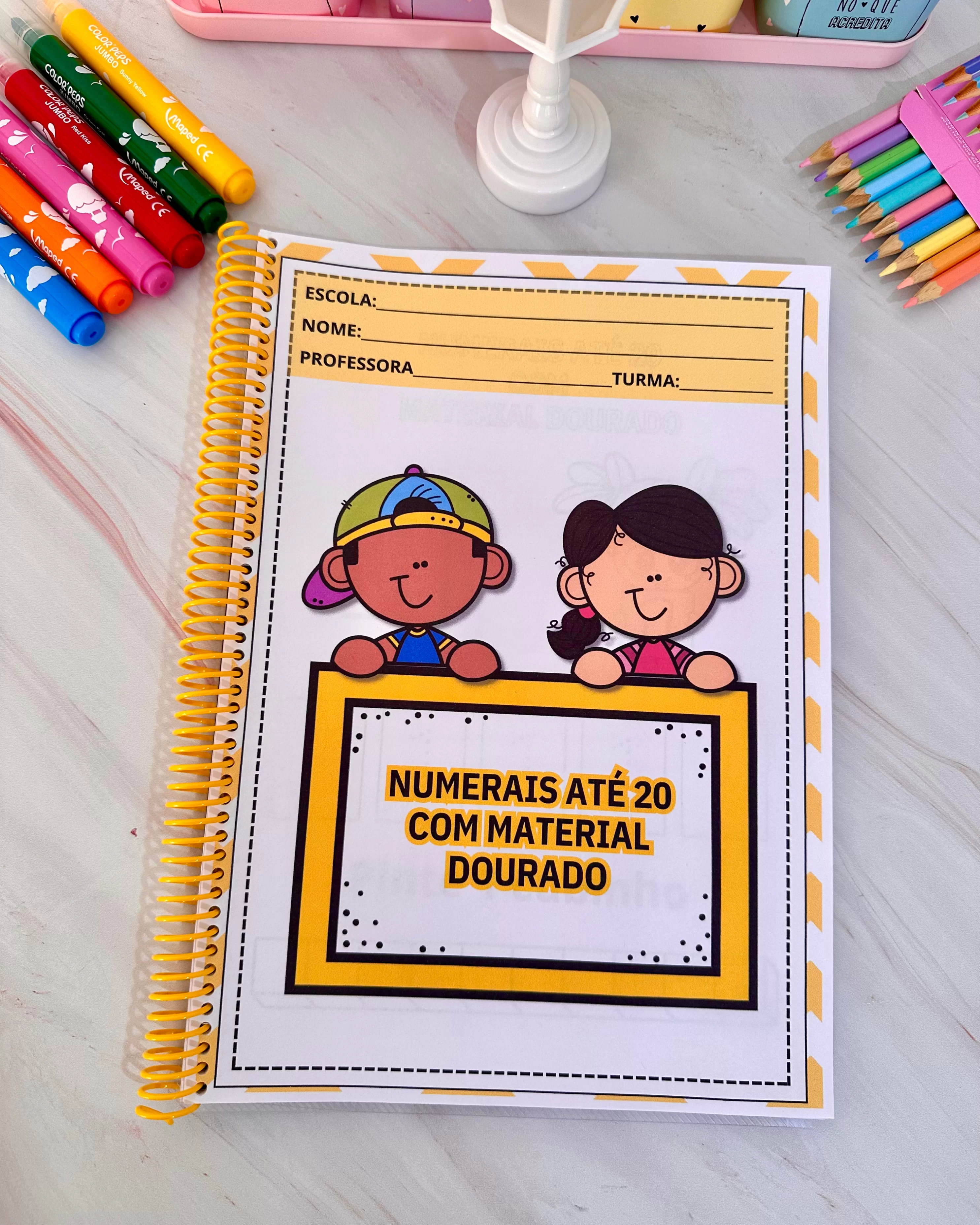 Apostila Numerais - Material Dourado