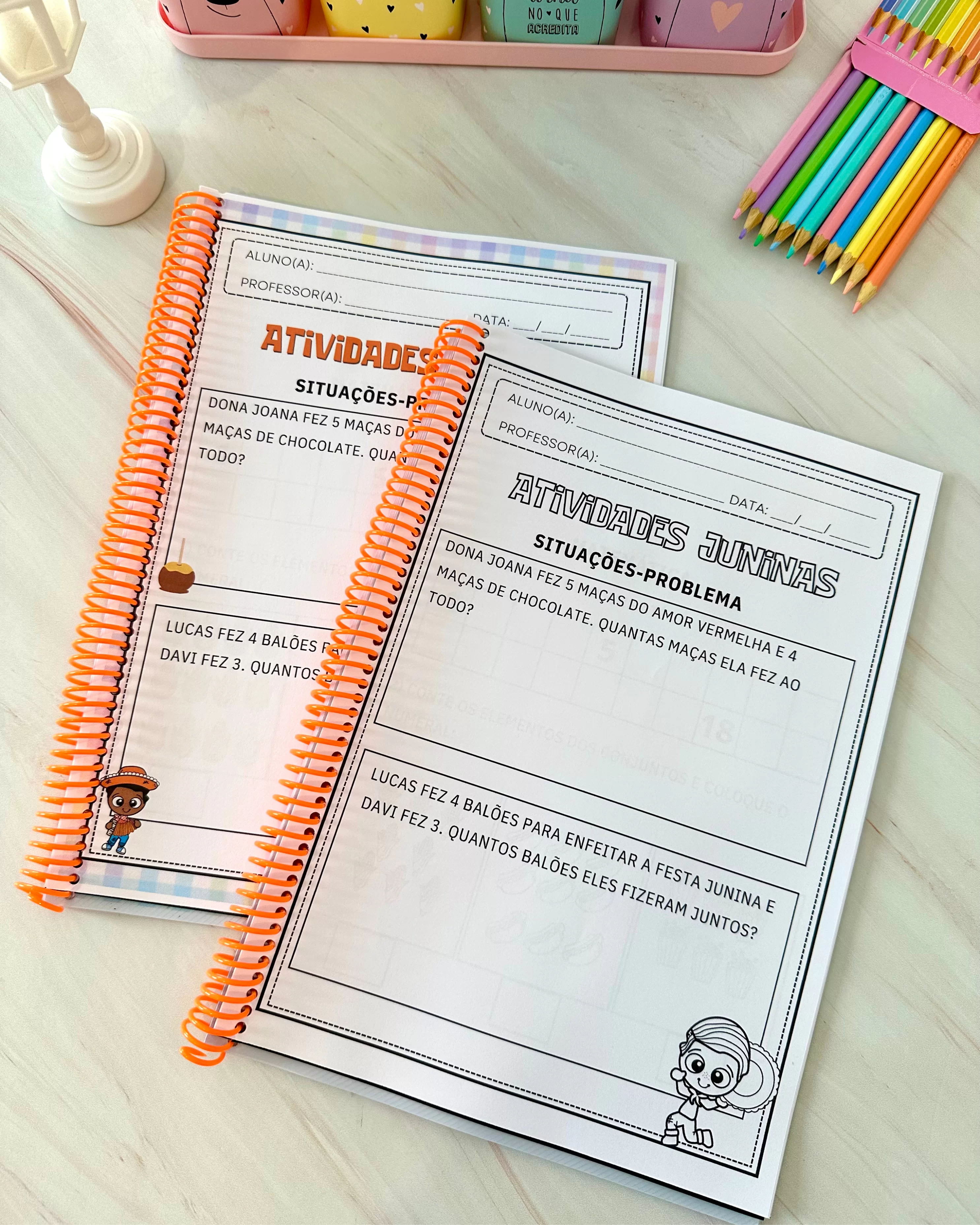 Apostila de atividades - Festa Junina - Imagem 5