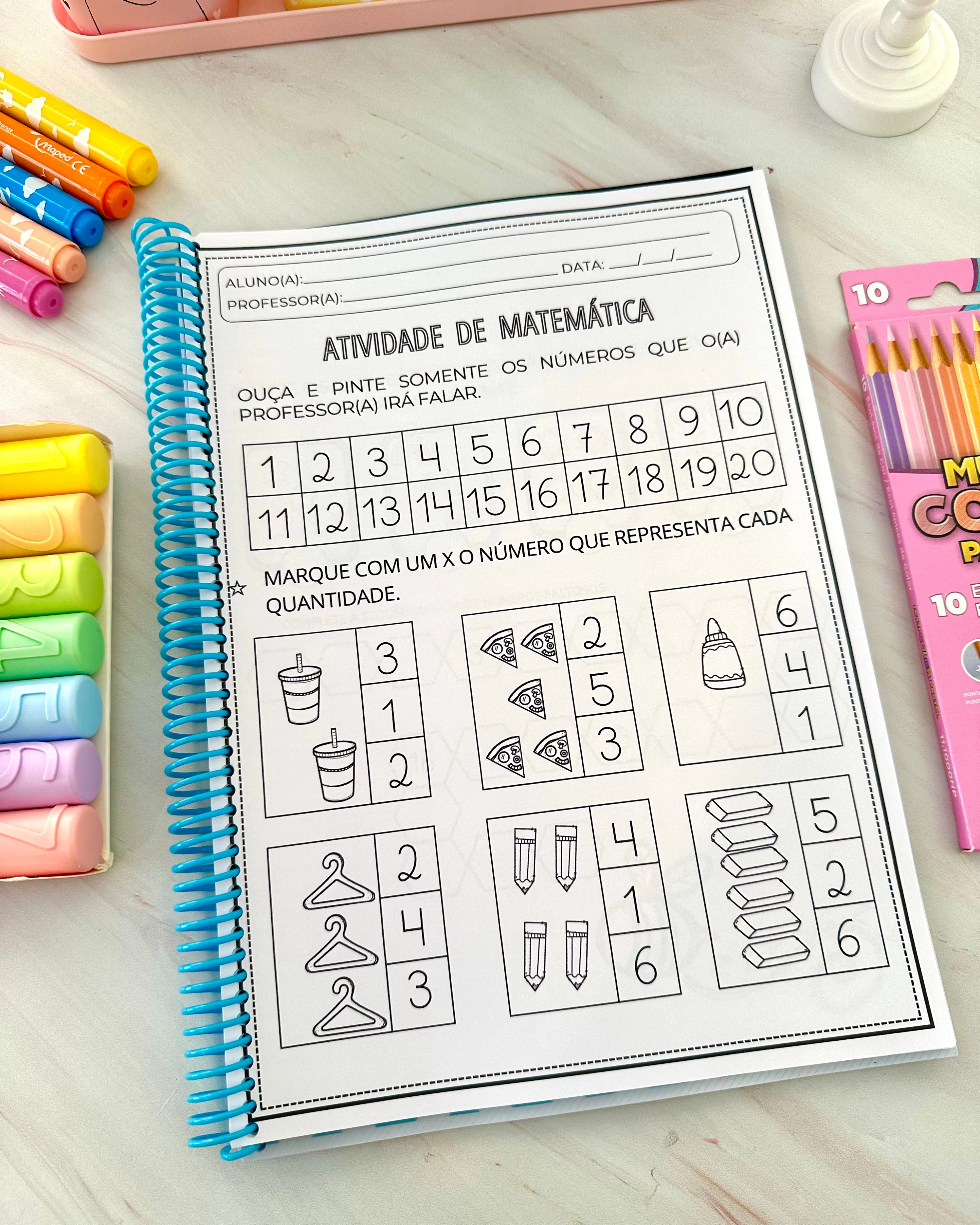 Atividades Números de 1 a 20 - Imagem 2