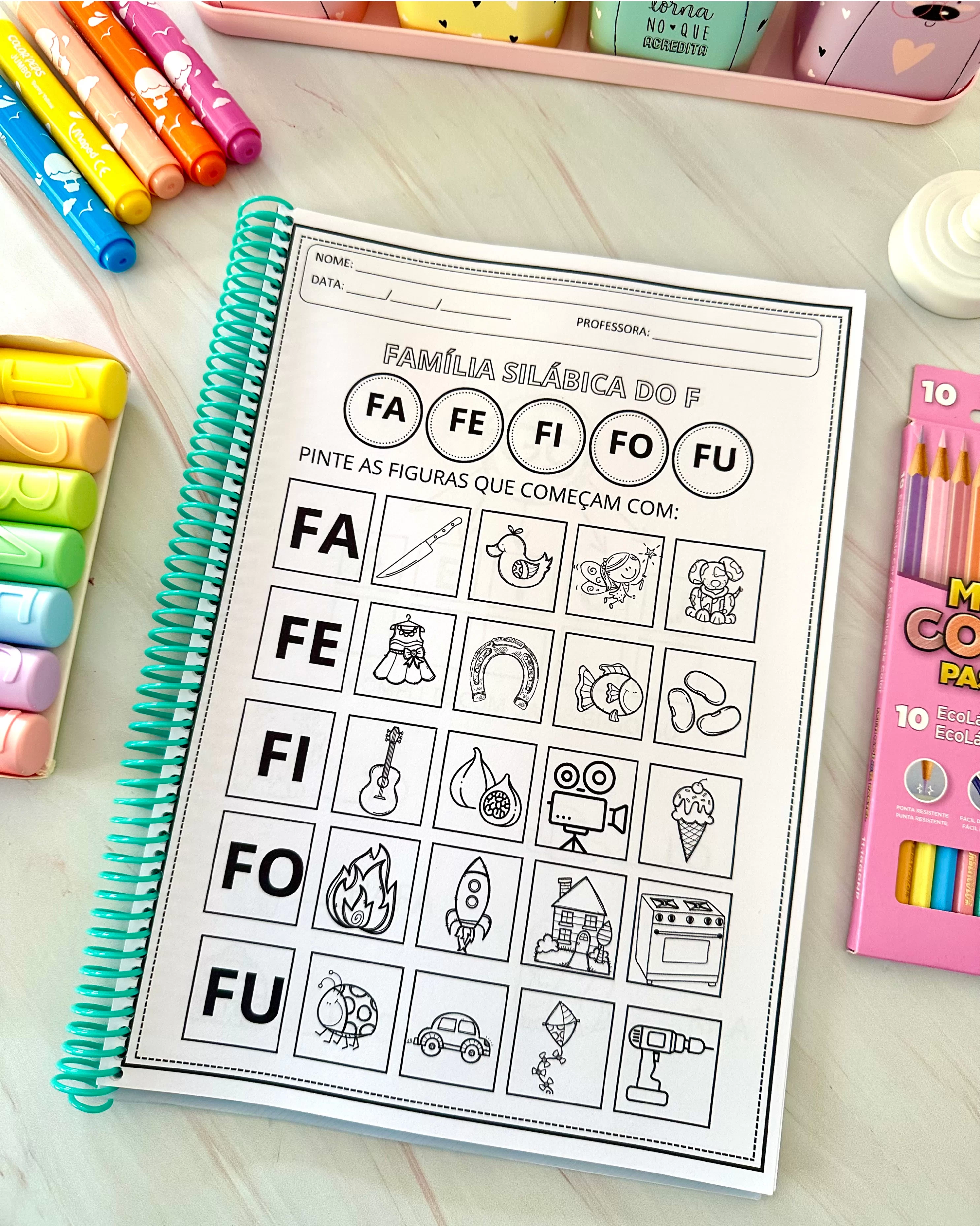 Apostila Sílabas Simples - Imagem 2