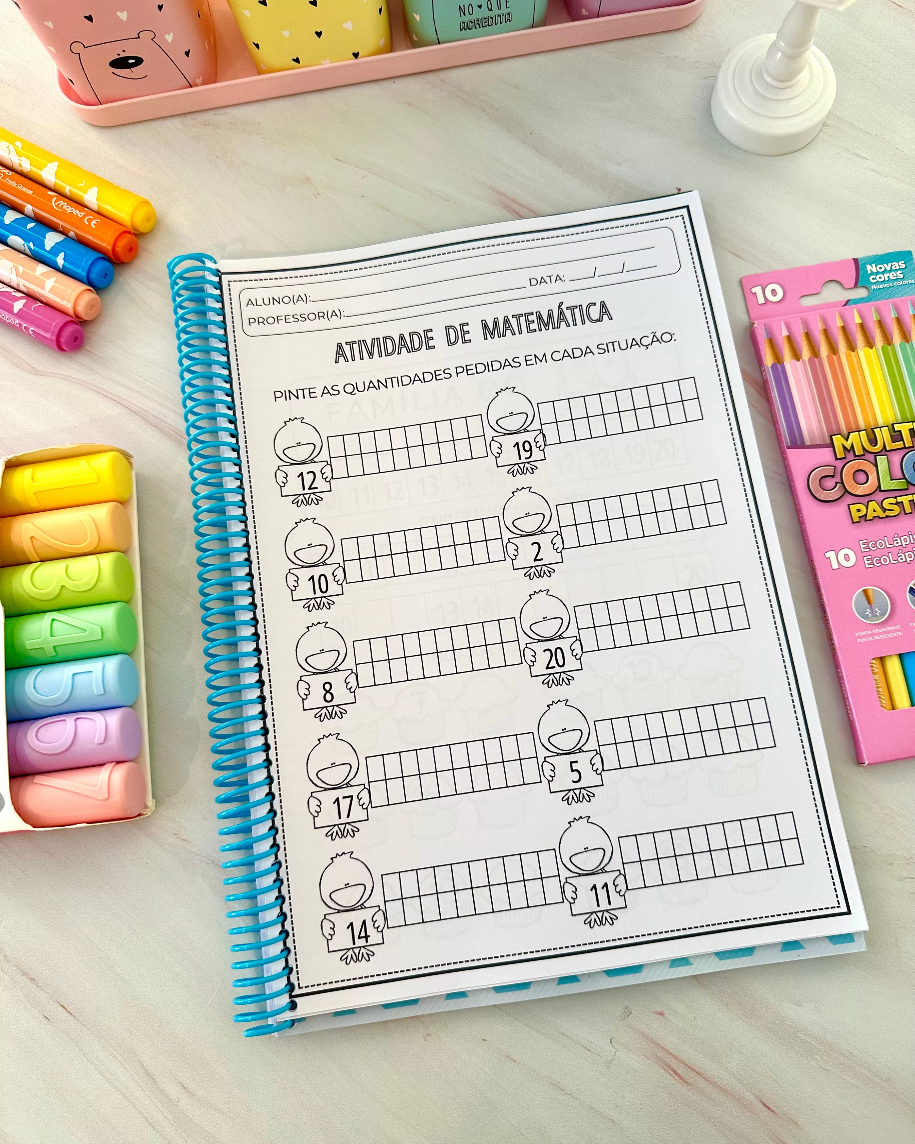 Atividades Números de 1 a 20 - Imagem 6