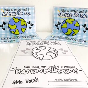 Cartão: Melhor Pai do Mundo