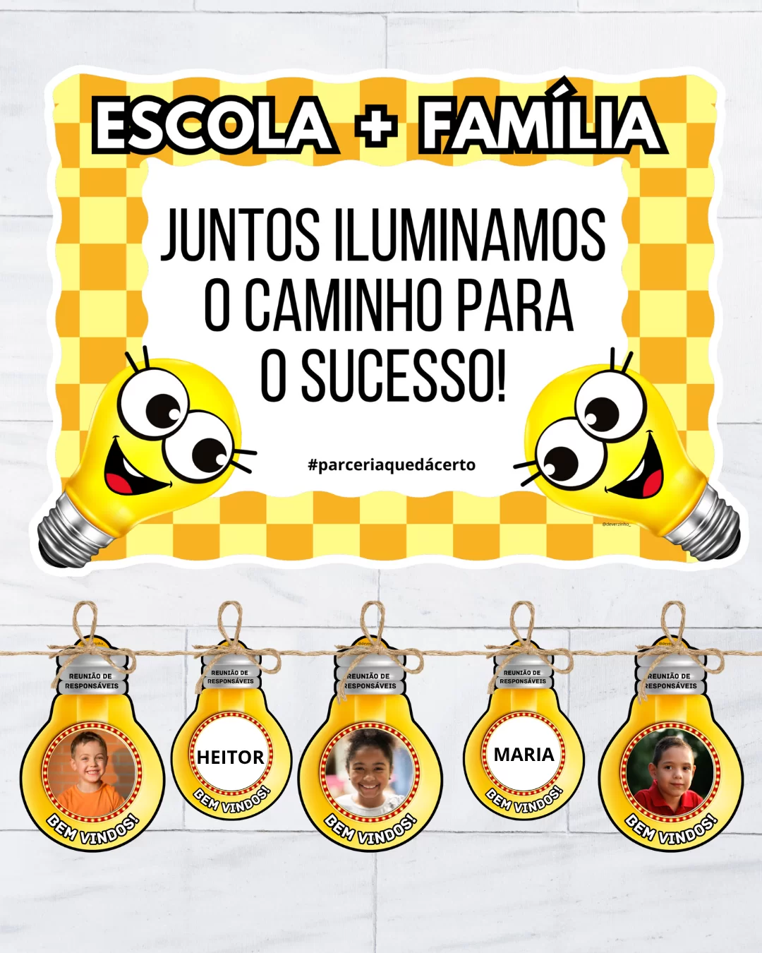 KIT REUNIÃO DE PAIS/RESPONSÁVEIS