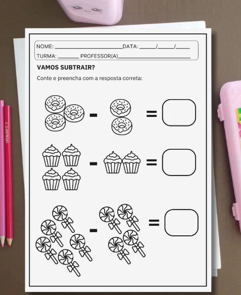 Apostila Aprendendo Matemática - Imagem 3