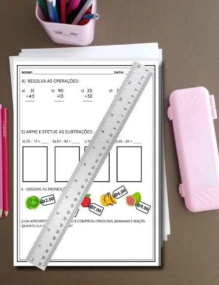Avaliação de Matemática 2° ano - Imagem 3
