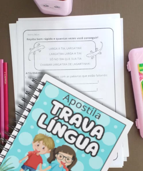 Apostila Trava-línguas - Imagem 4