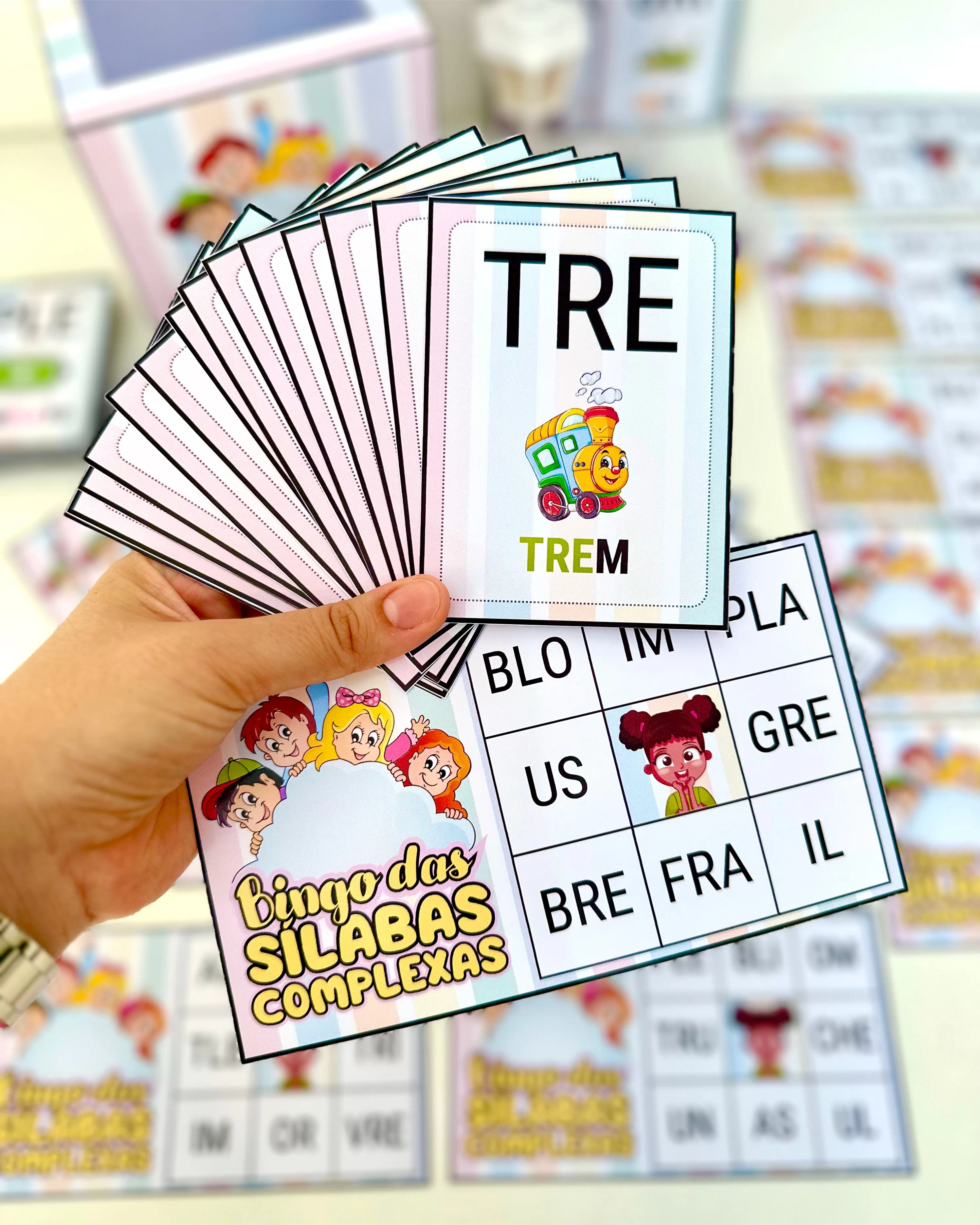 Bingo das Sílabas Complexas - Imagem 3