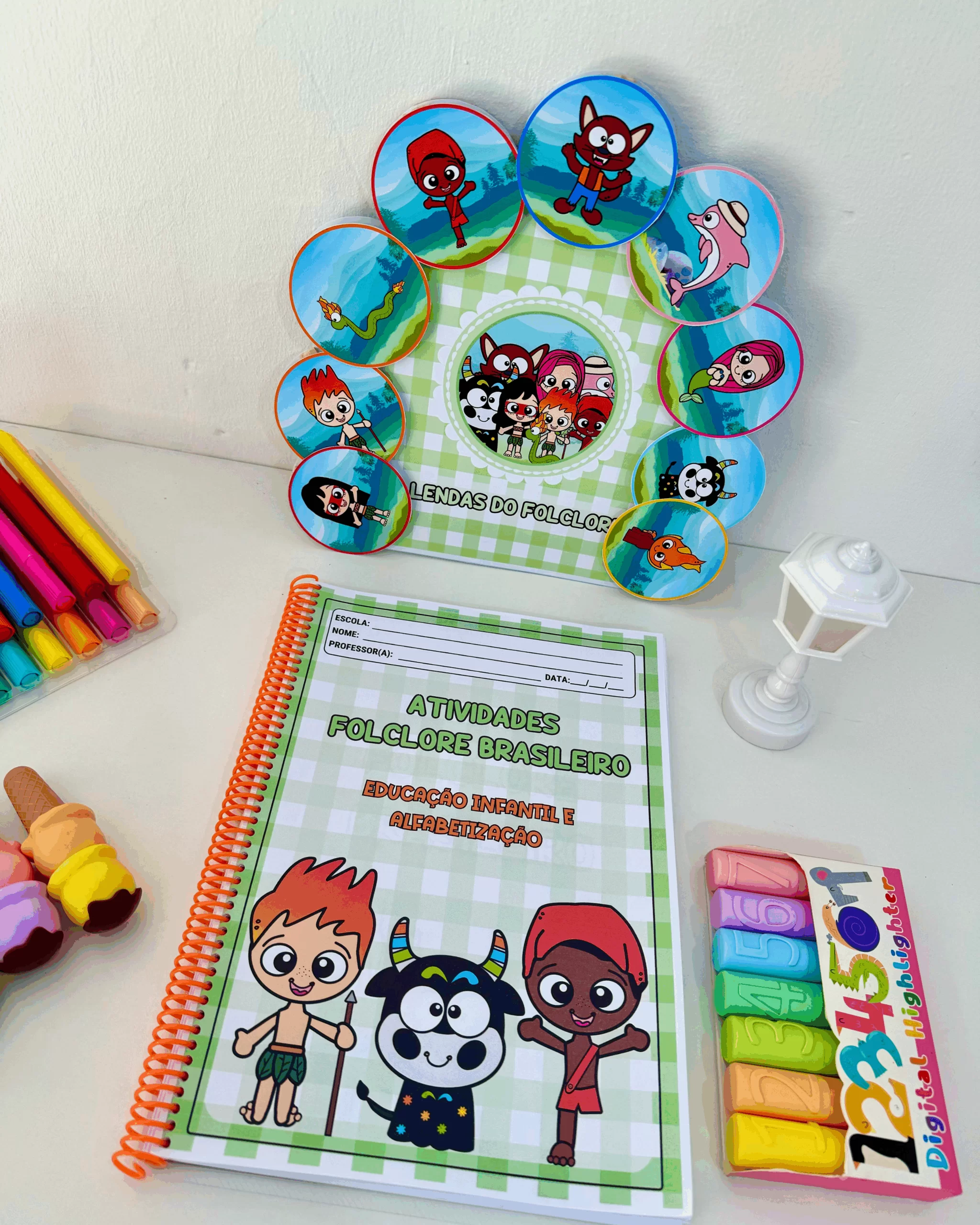 Atividades e Luva Lendas do Folclore - Imagem 2