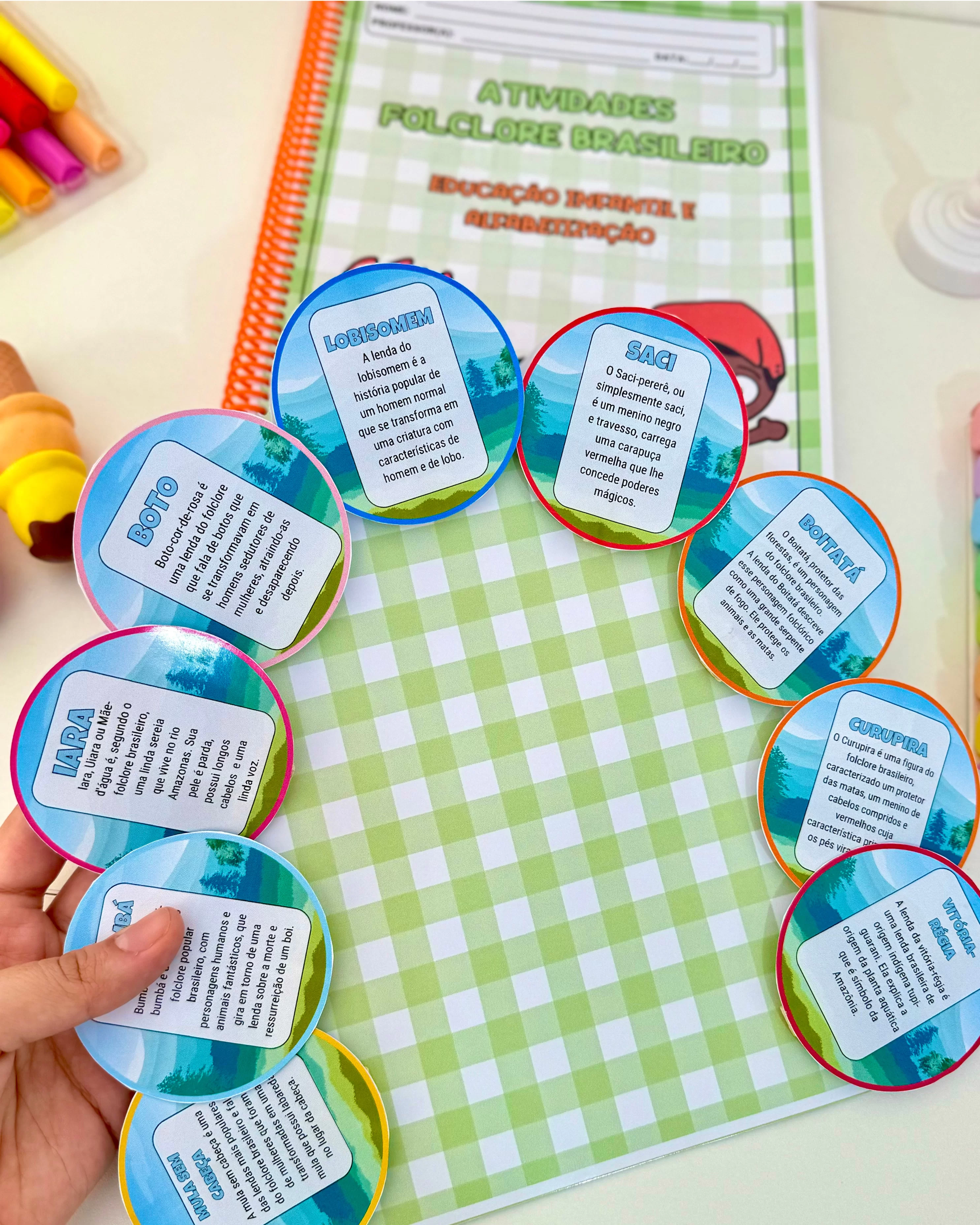 Atividades e Luva Lendas do Folclore - Imagem 4