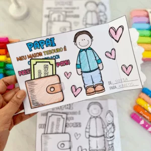 Cartão interativo - Dia dos Pais