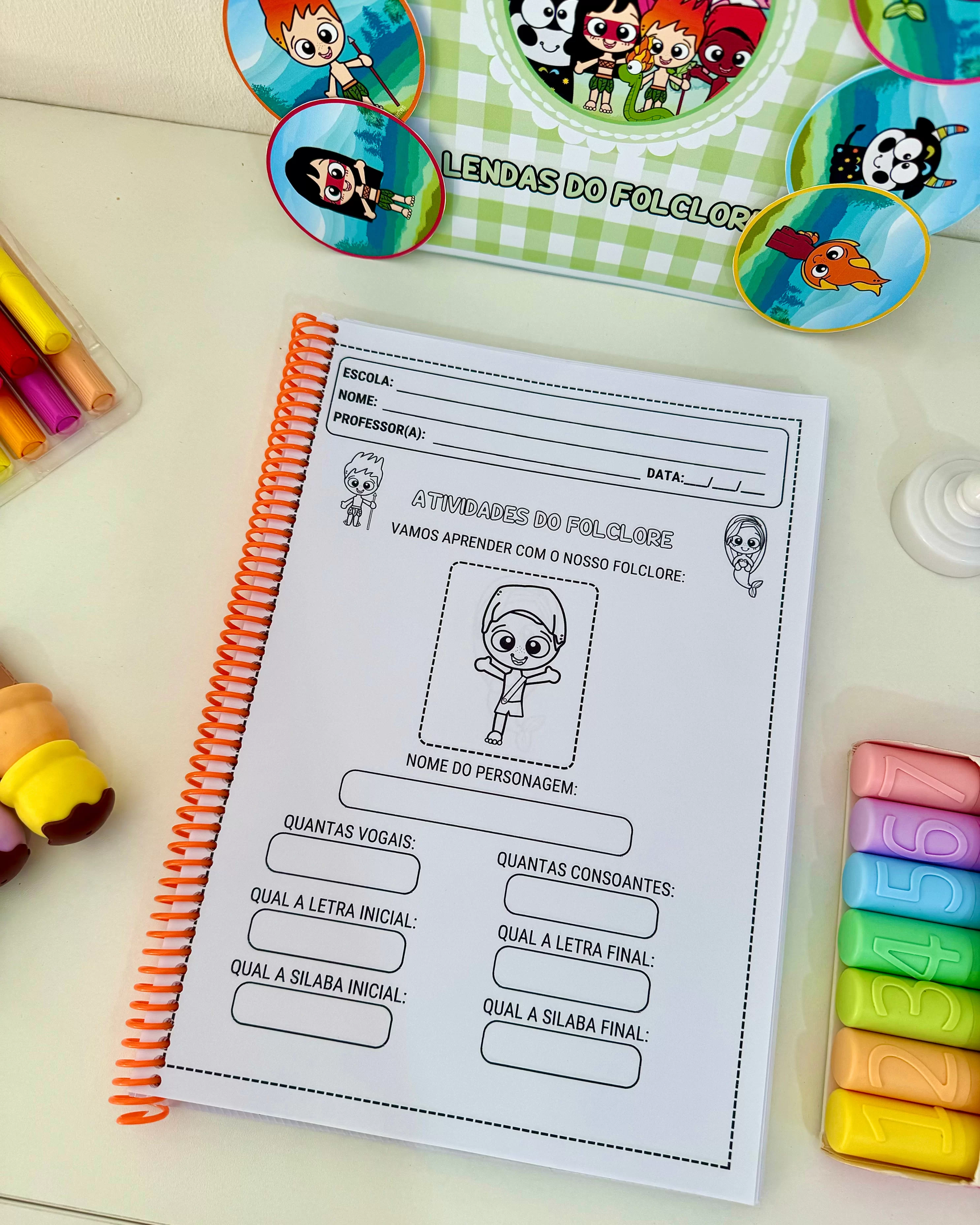 Atividades e Luva Lendas do Folclore - Imagem 3