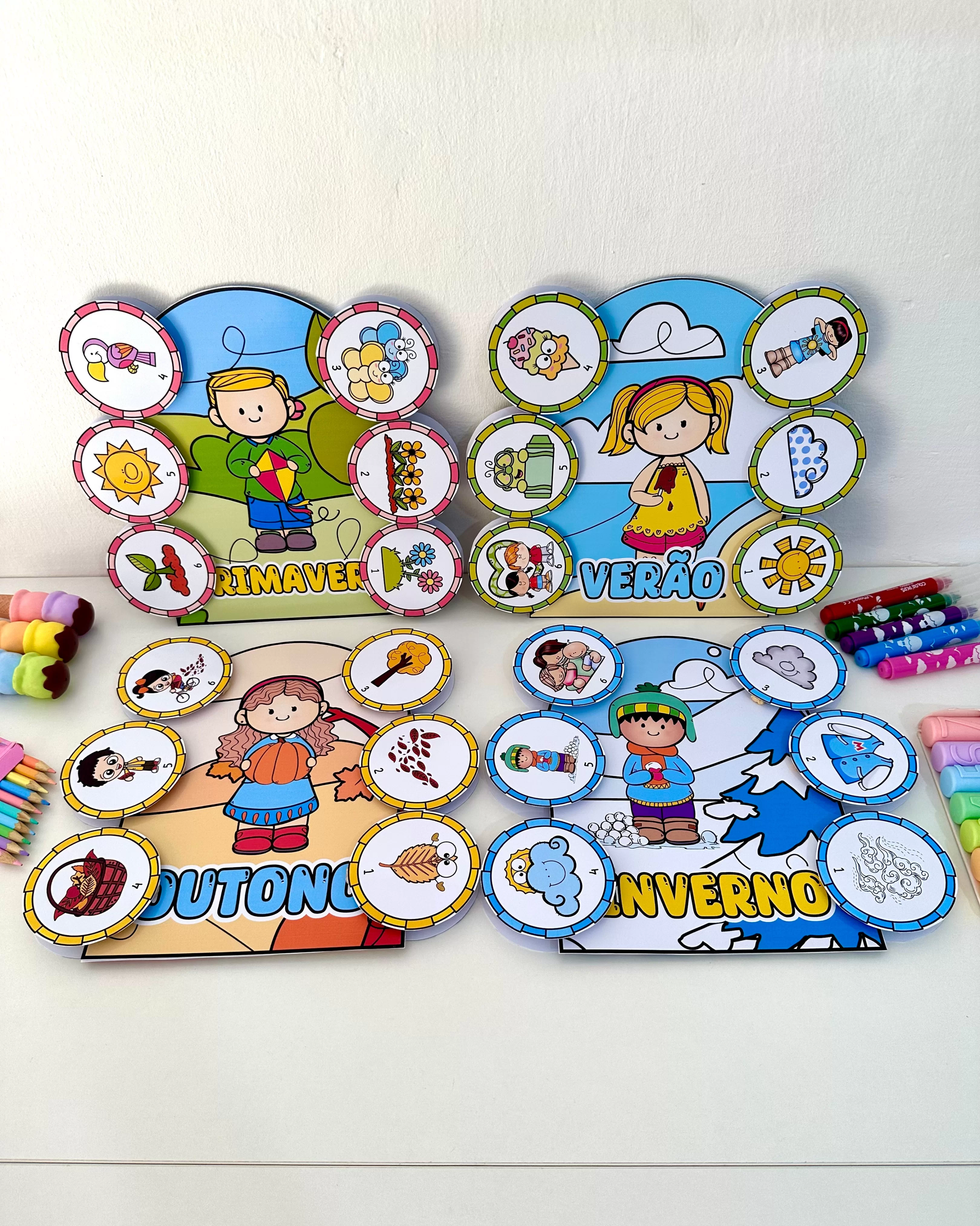 Kit Luvas 4 Estações