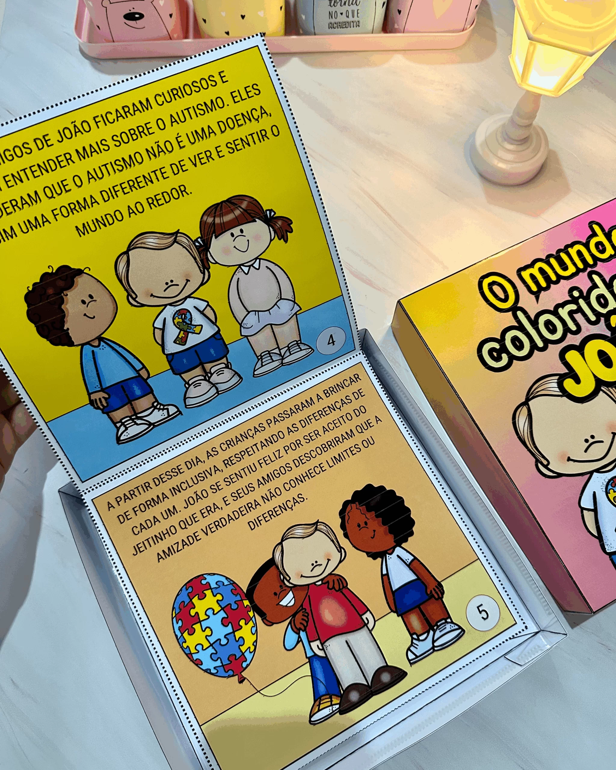 História na caixa: O Mundo Colorido de João - Imagem 3