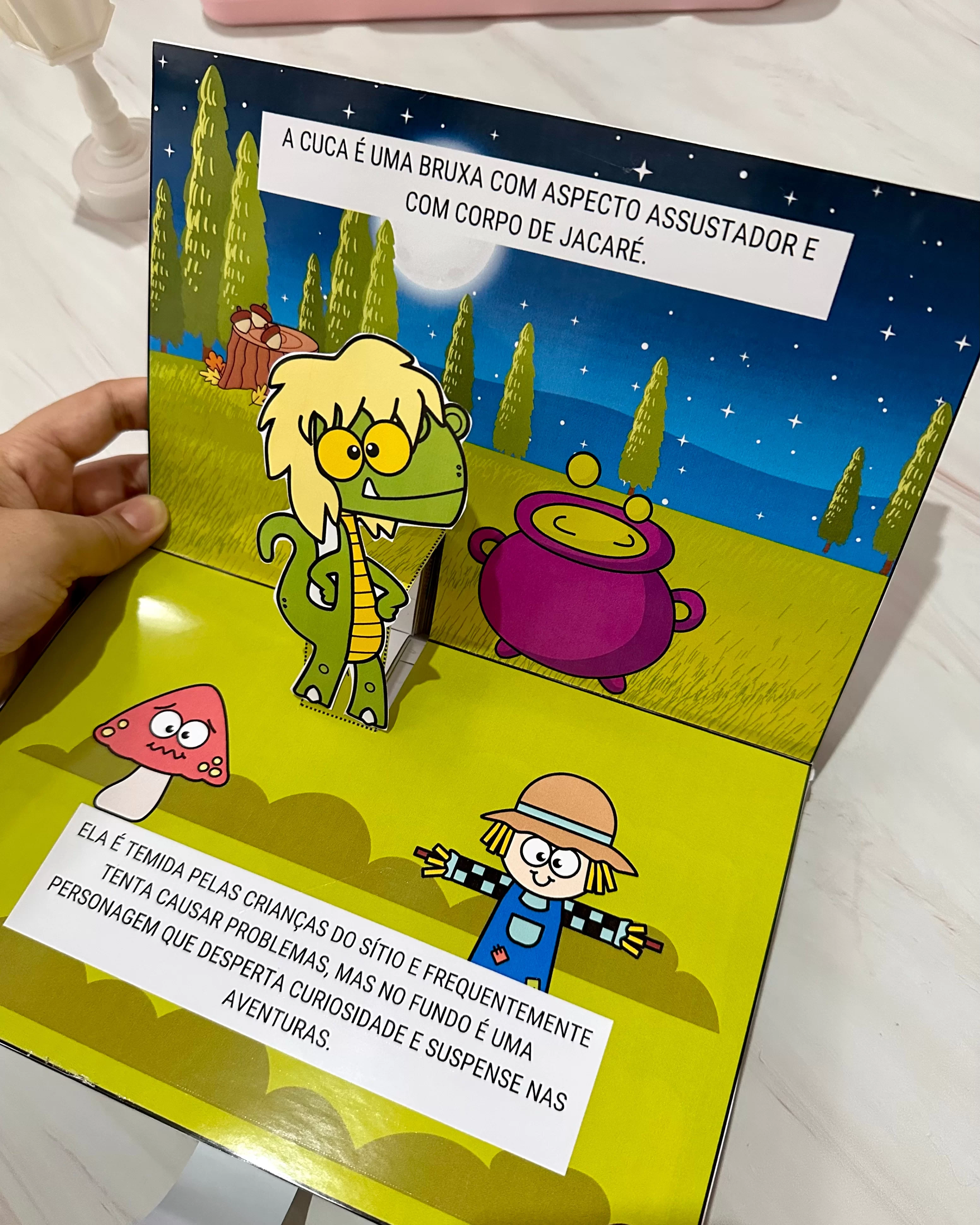 Livro 3D - Sítio do Picapau Amarelo - Imagem 4