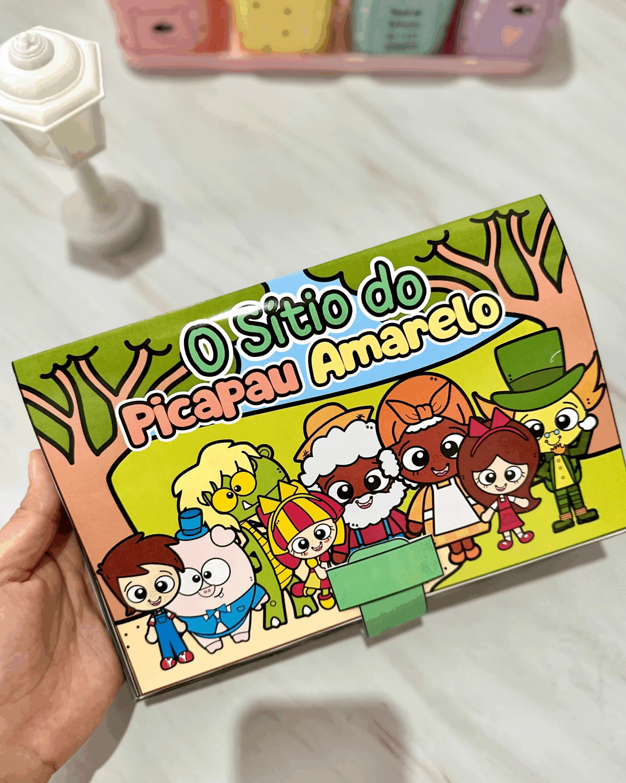 Livro 3D - Sítio do Picapau Amarelo