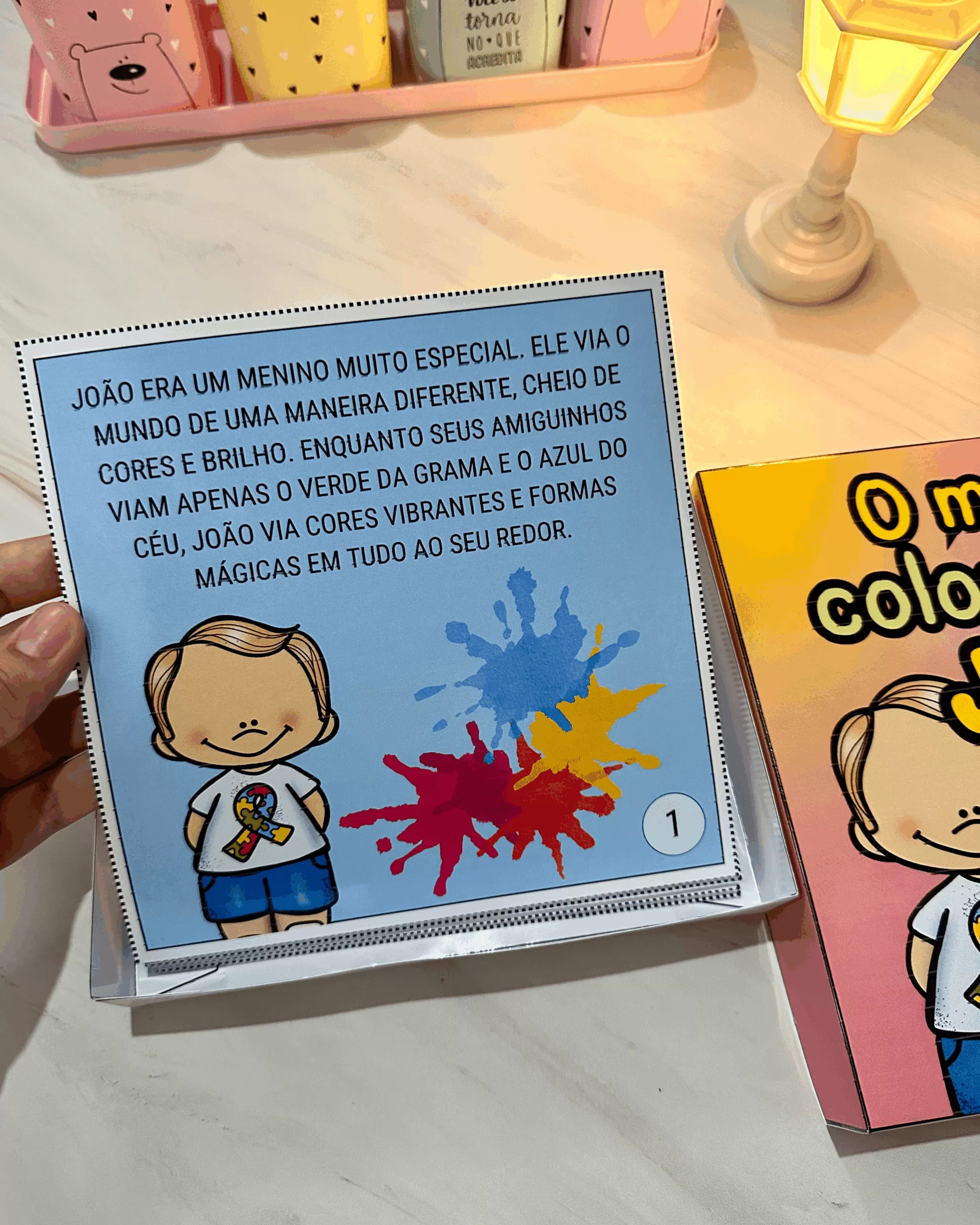 História na caixa: O Mundo Colorido de João - Imagem 2