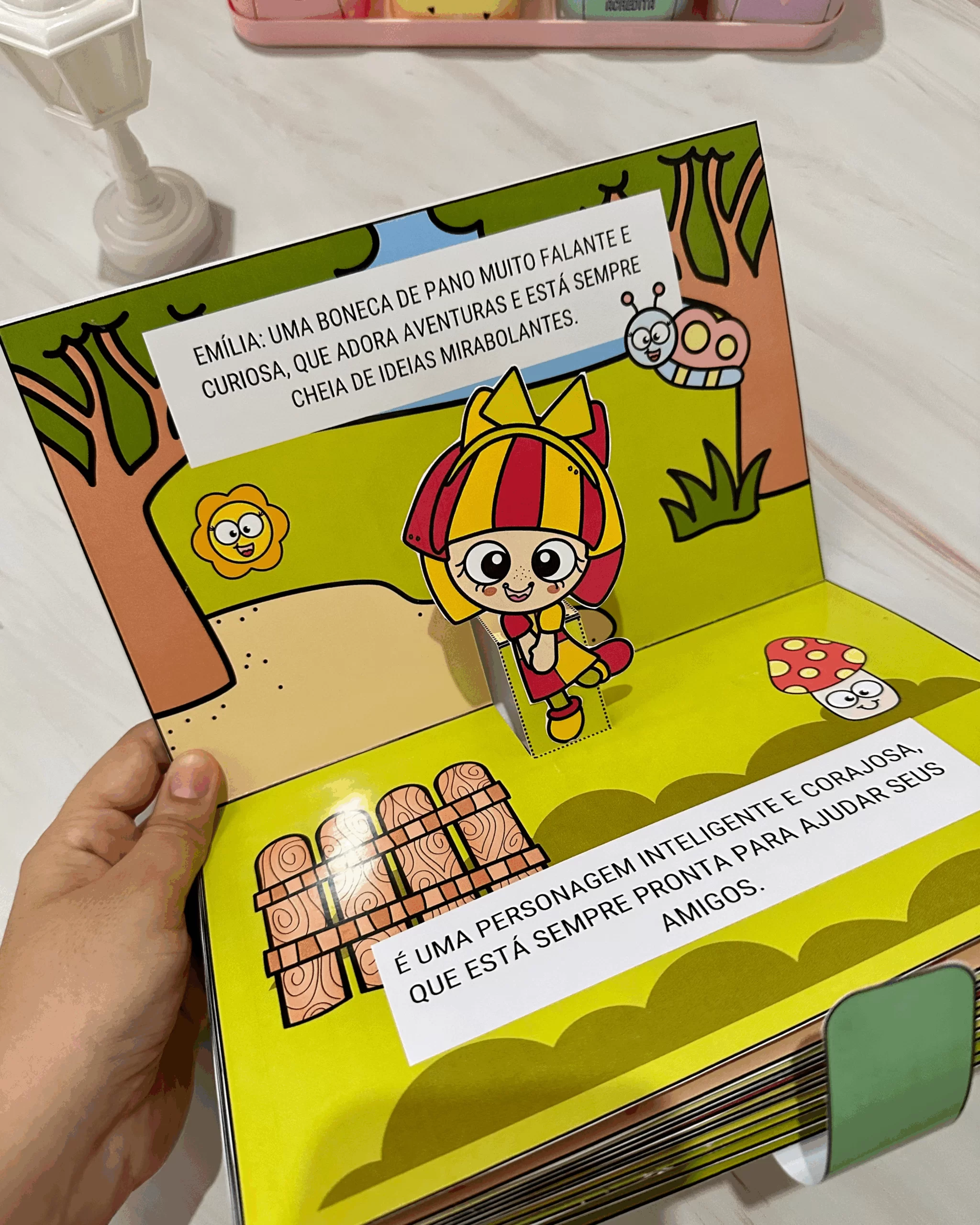 Livro 3D - Sítio do Picapau Amarelo - Imagem 2