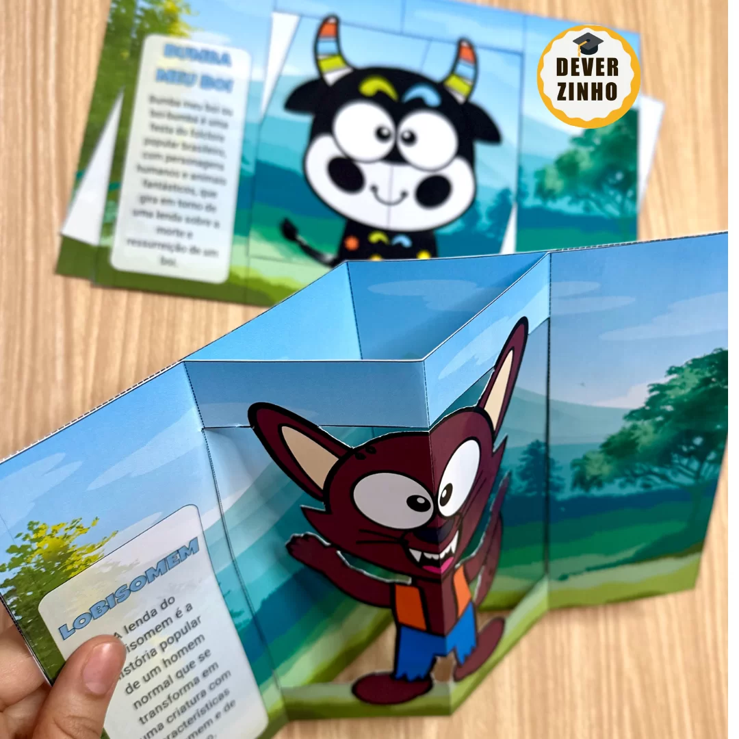 Livro Folclore 3D - Imagem 3