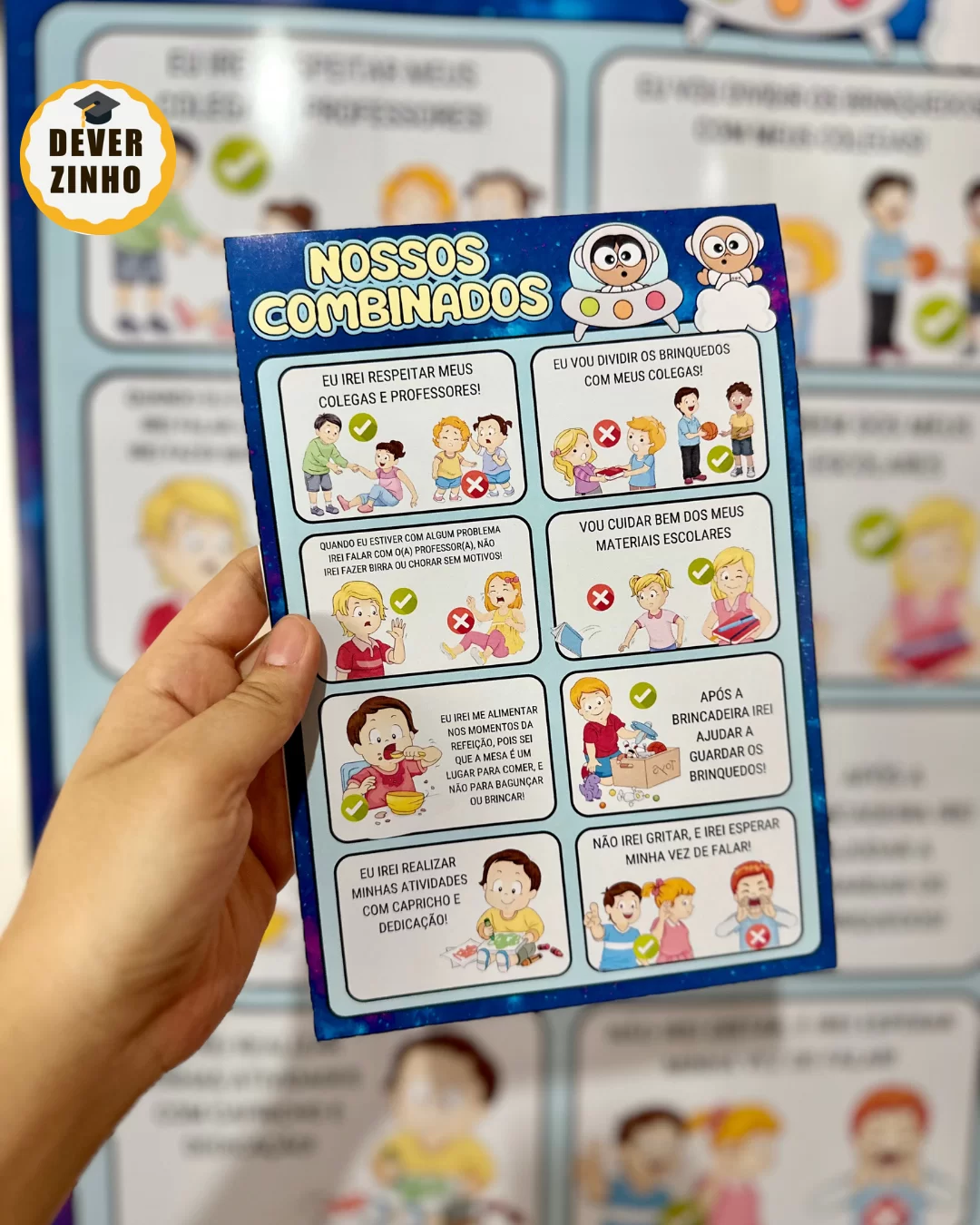 Kit Sala de Aula Astronauta