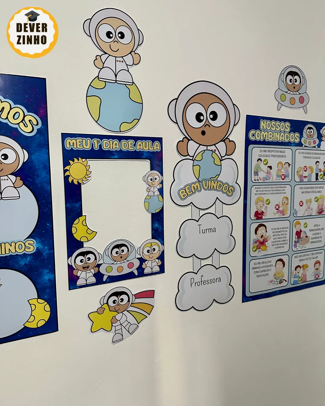 Kit Sala de Aula Astronauta - Imagem 3