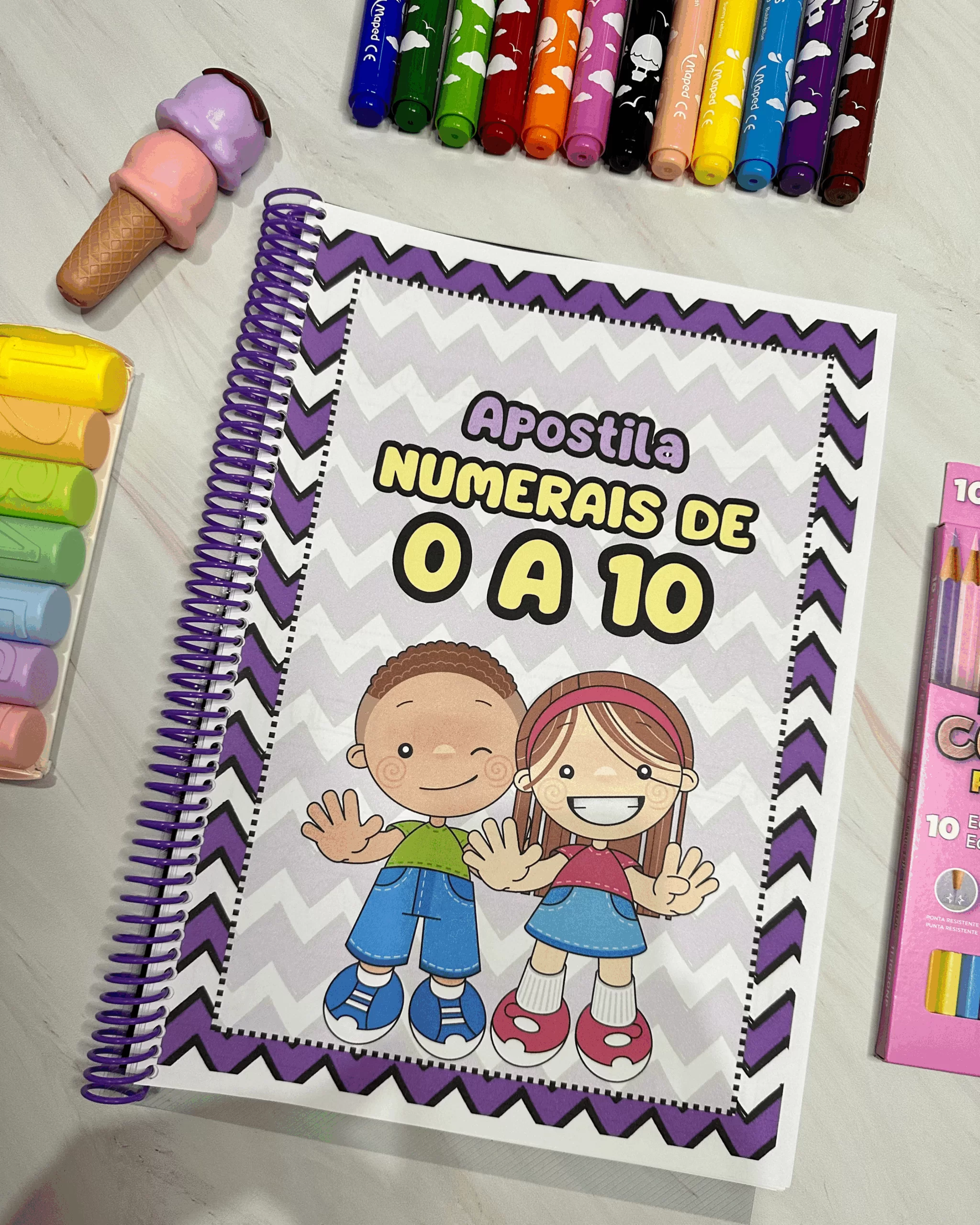 Apostila Numerais de 0 a 10