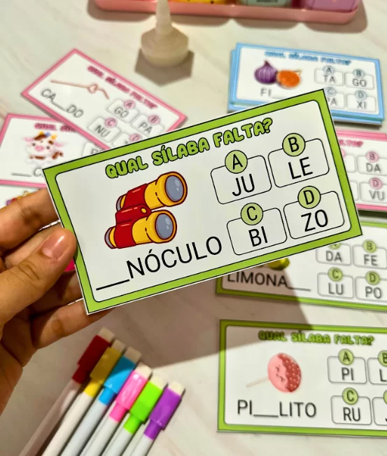 Assinale a Sílaba - Imagem 4