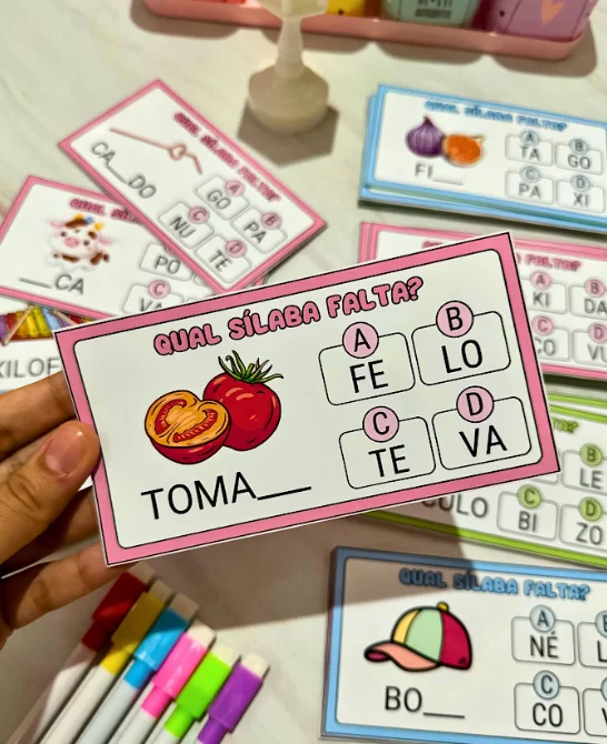 Assinale a Sílaba - Imagem 2