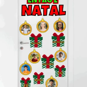Decoração de Porta - Natal