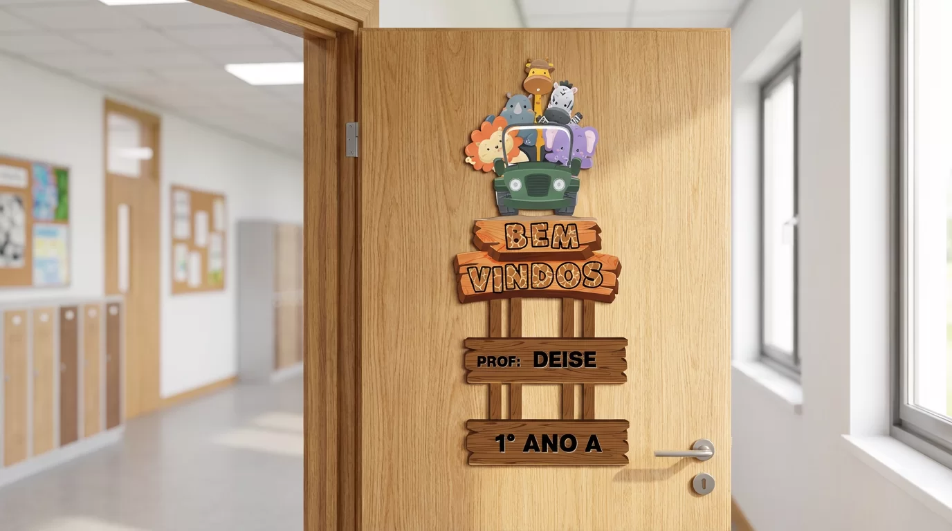 Kit de decoração de Sala - SAFARI - Imagem 3