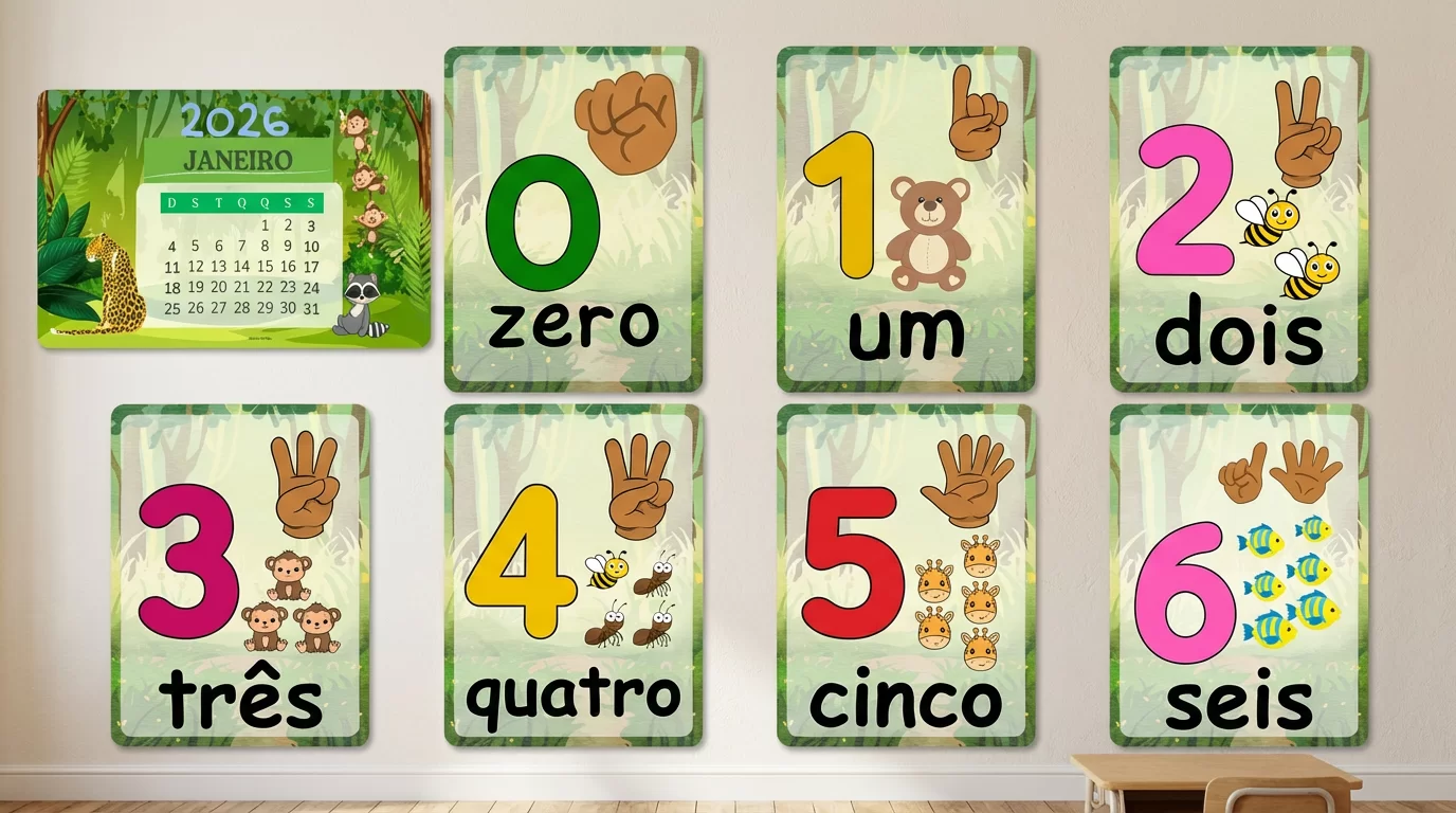 Kit de decoração de Sala - SAFARI - Imagem 2